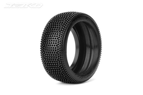 Jetko Block In Ultra Soft 1:8 Buggy (4) Tyres only JK1002US4