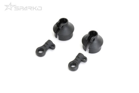 Sparko F8 Spring Cups & Shock Rod Ends (2) SPKF81026