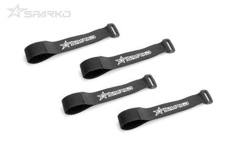 Sparko F8 Hook & Loop Battery Straps 7.4V 4pcs SPKF89010OP