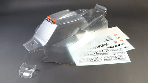 SWORKz Falcon ST-4 Clean Body Shell (Pre-Cut for EP Buggy) SKU: SW258001CE