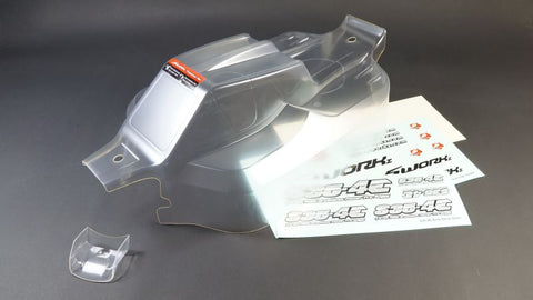 SWORKz Falcon ST-4 Clean Body Shell Light (90% Pre-Cut for Buggy) SW258001CL