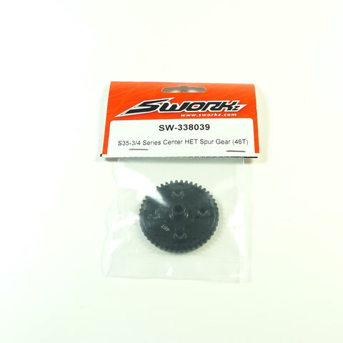 SWORKz HET Center HET Spur Gear (46T) SKU: SW338039