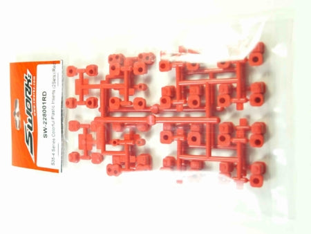 SWORKz Colourful Plastic Inserts Set RED (2Set) SKU: SW228001RD