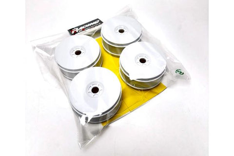 Jetko 1:8 Buggy Wheel White (4) JK611001WHT4