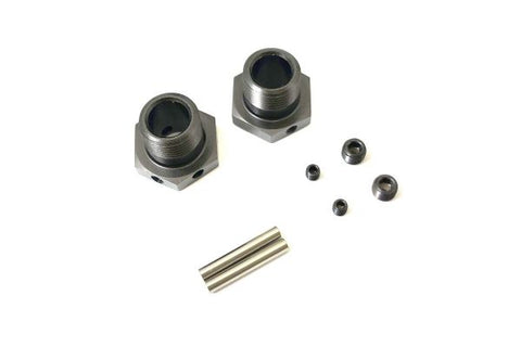 Wheel Hub Inferno MP9-MP10 Gun Metal (2) Narrow KIFW625N