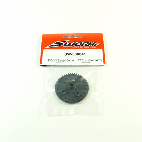 SWORKz HET Center HET Spur Gear (48T) SKU: SW338041