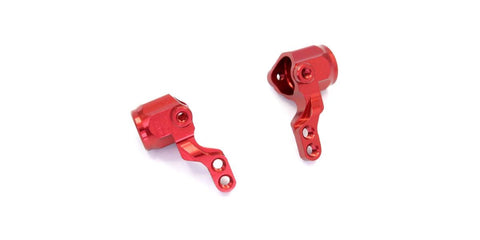 Aluminium Knuckle Set Kyosho Mini-Z Buggy (2) Red K.MBW017RB