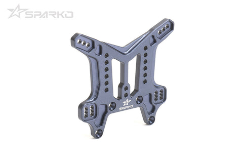 Sparko F8 7075Aluminum Rear Shock Tower (Dark Blue) SPKF84018