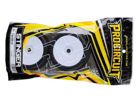 Procircuit Complete Wheel STINGER V4 1:8 Buggy RC Tire # A2 Gold Dot Soft PCW2009-A2