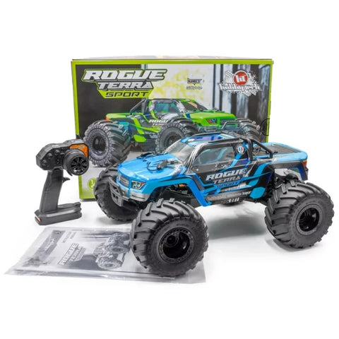 ROGUE TERRA brushless SPORT Blue-PACK battery and charger